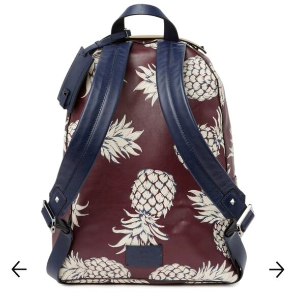 NWT$1,550 Valentino Garavani AUTHENTIC Leather Pineapple Hawaiann Backpack Bag main image 6